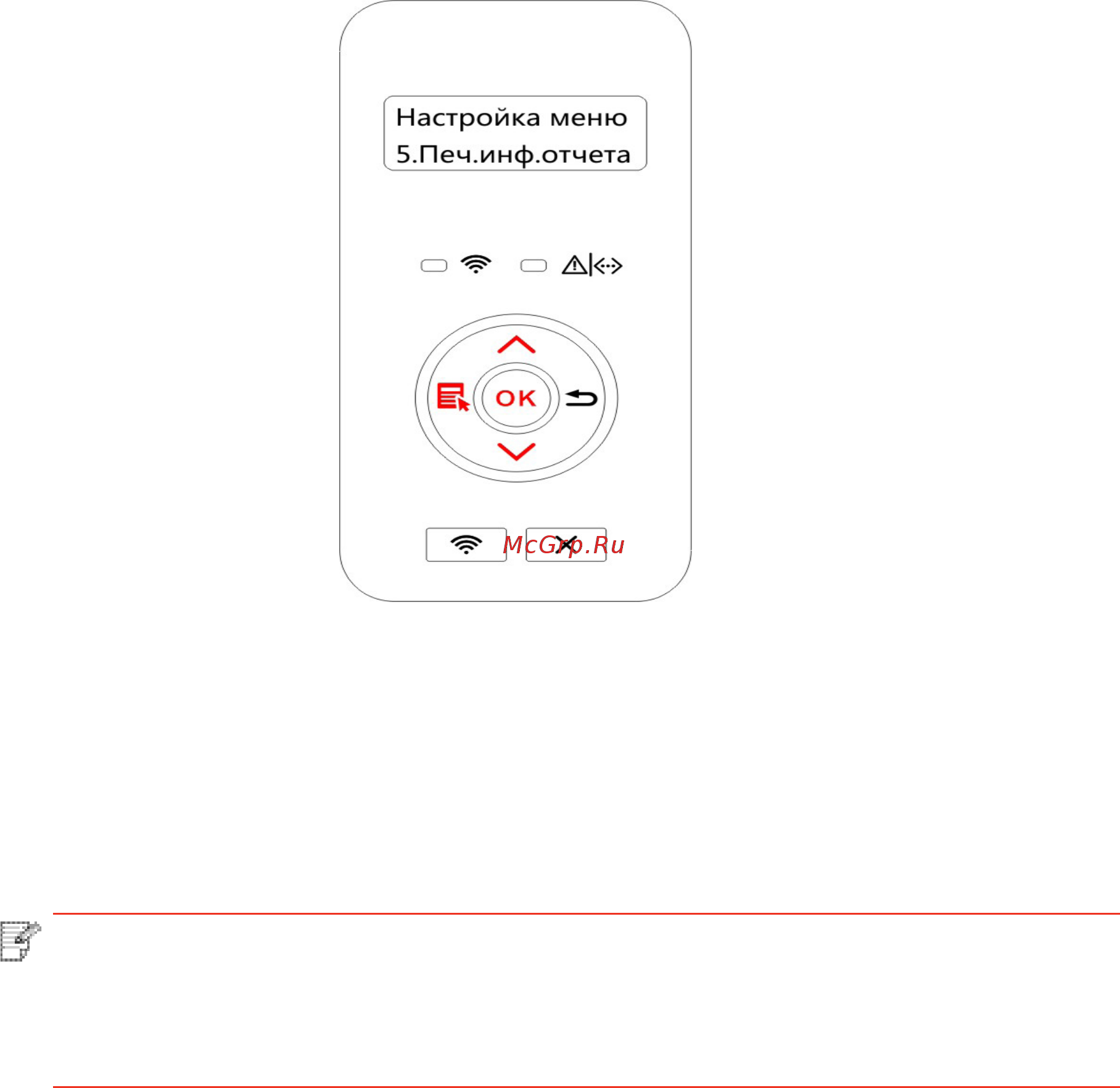 Pantum P3010D [98/123] Доклад о информации печати