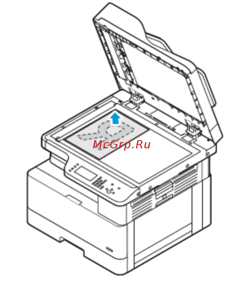 Xerox B1025 MFP DADF [22/199] Ииннссттррууккццииии ппоо ппррииммееннееннииюю ппооддааттччииккаа ооррииггииннааллоовв