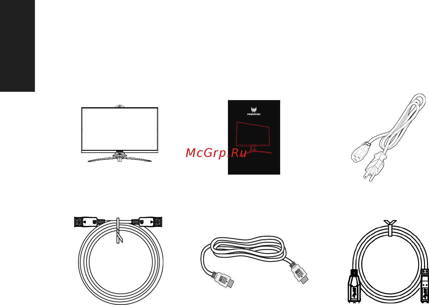Acer Predator XN253QXbmiprzx [12/27] Pусский