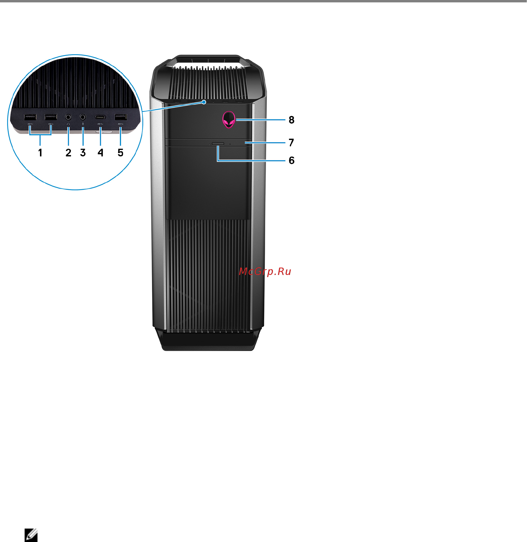 Alienware Aurora R8-9058 [8/19] Изображения alienware aurora r8