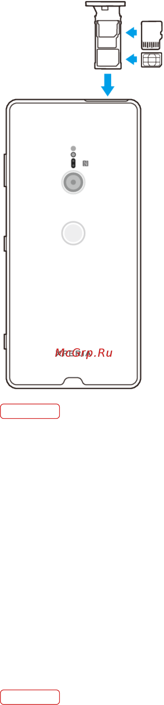 Sony Xperia XZ3 Black (H9493) [9/134] Вариант комплектации две sim карты