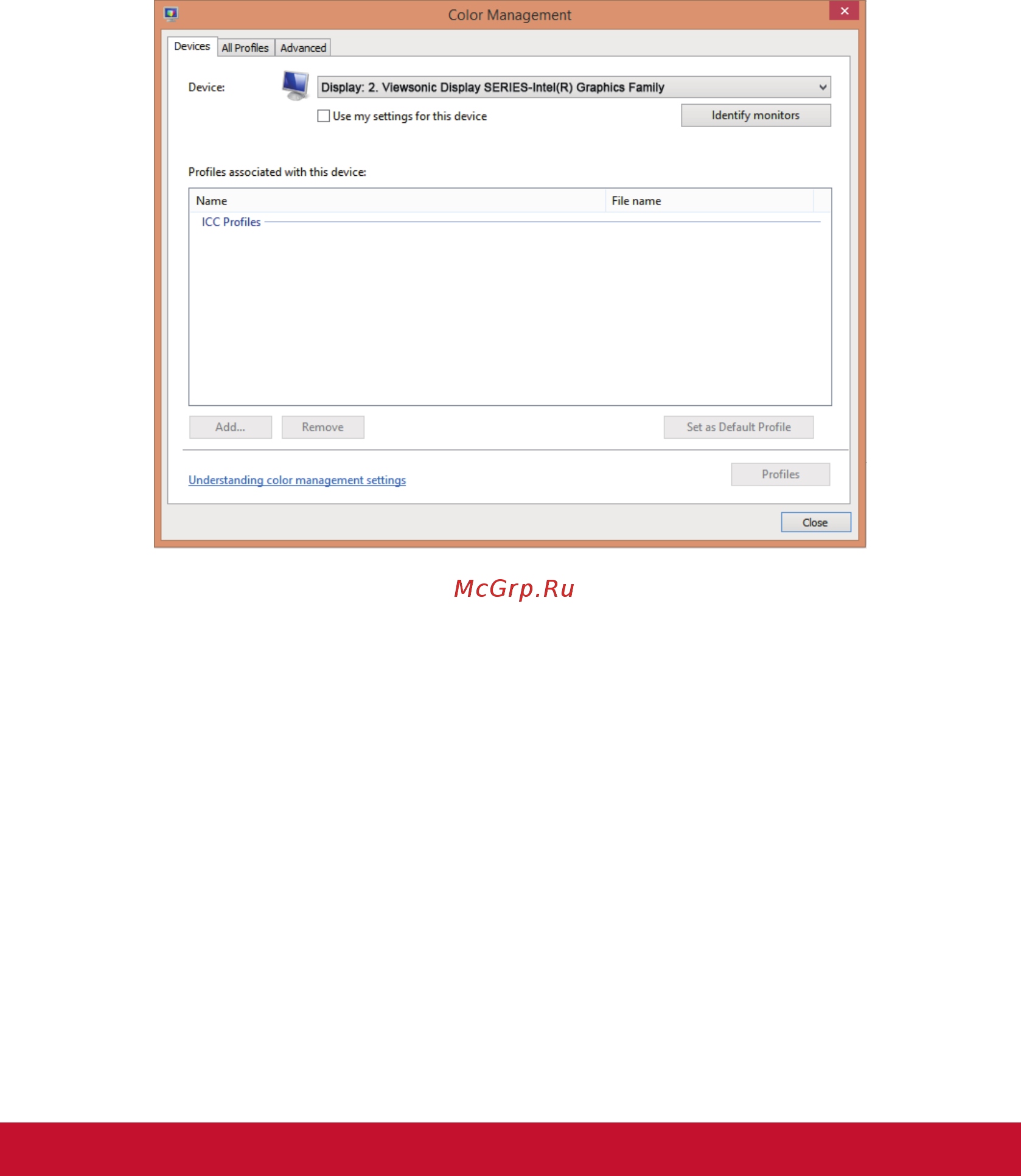 Viewsonic XG240R Руководство по эксплуатации онлайн [22/74] 434703
