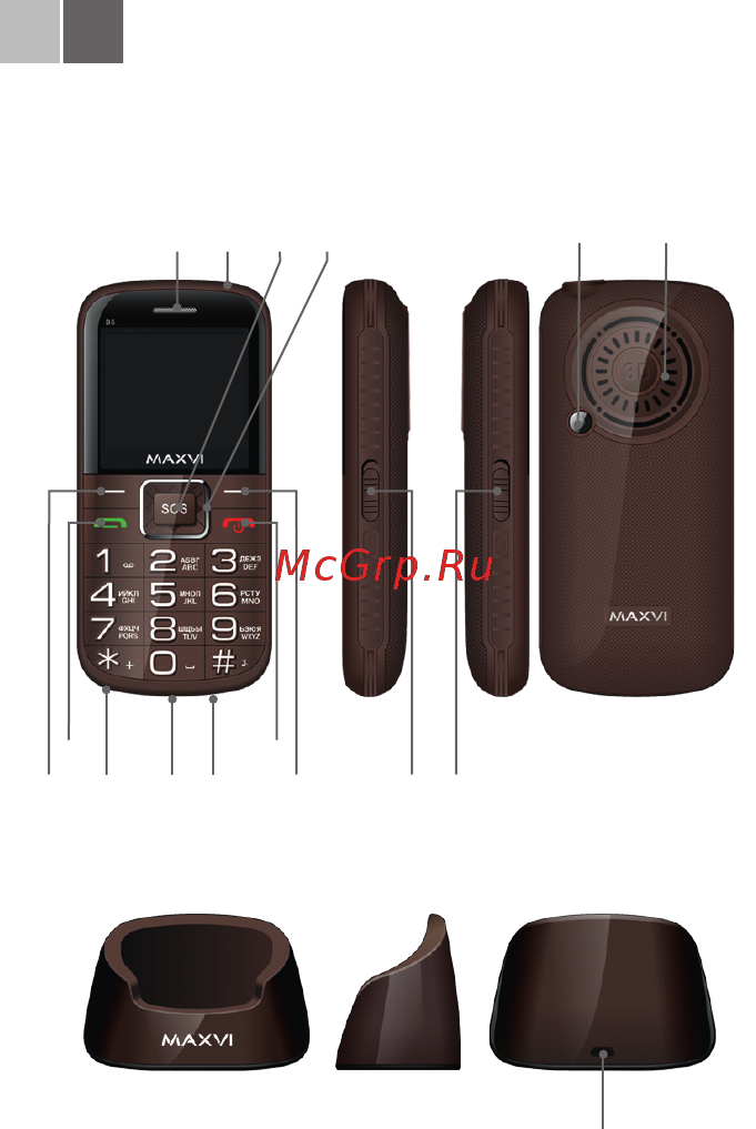 Maxvi B5 Black [2/58] Основные элементы