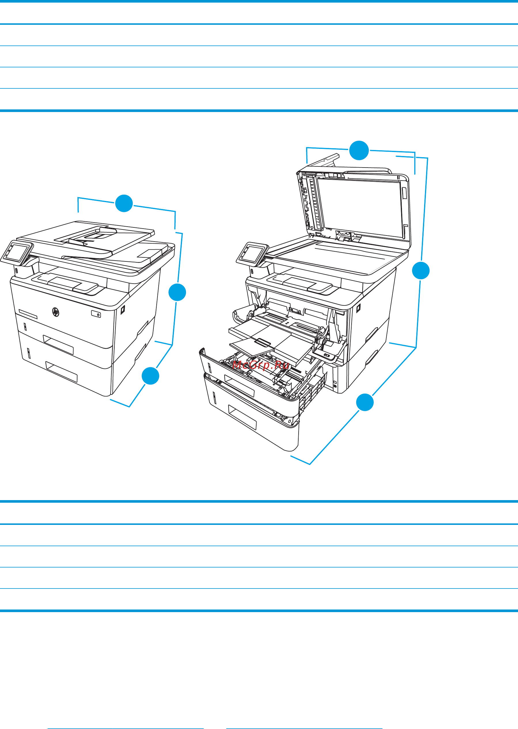 HP LaserJet Pro M428dw (W1A28A) [26/212] Глава 1 общие сведения о принтере ruww