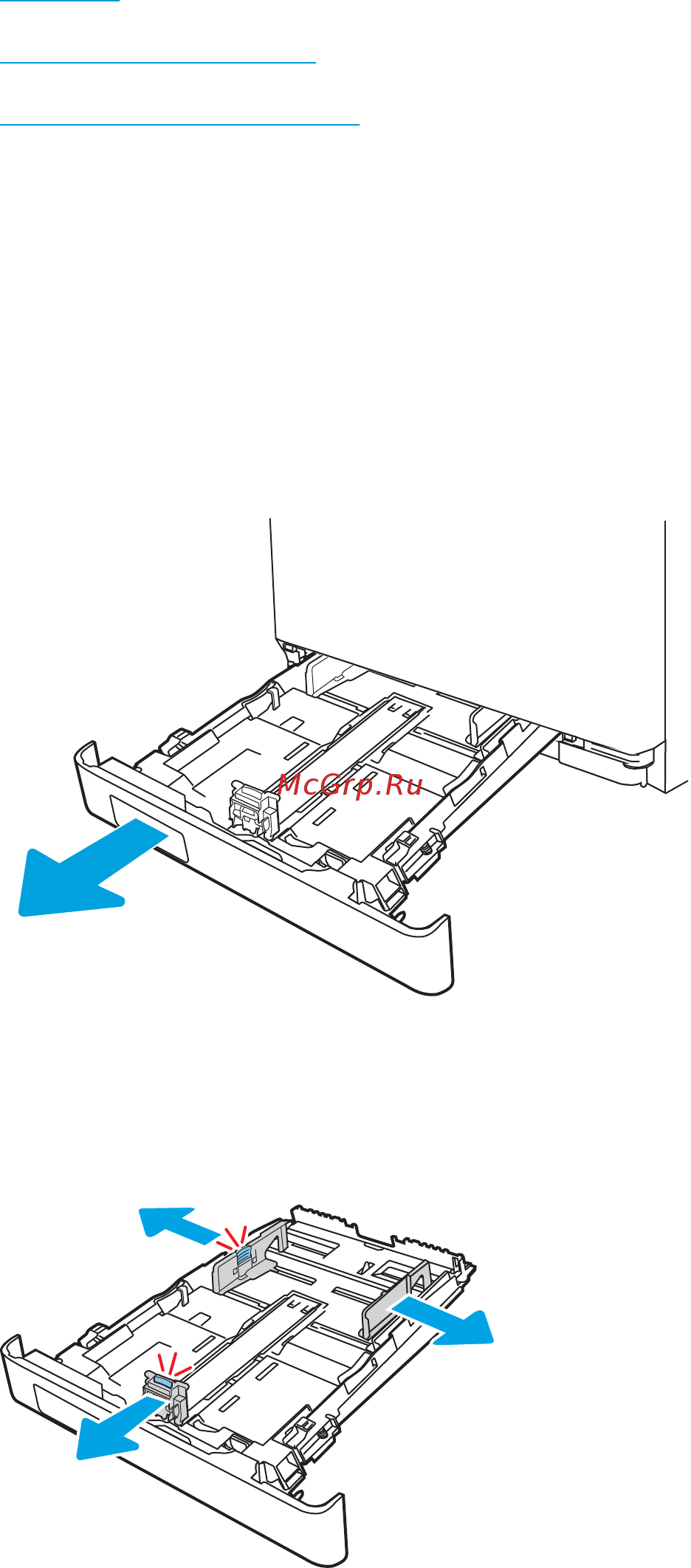 HP Color LaserJet Pro M479FDN [34/204] Загрузка бумаги в лоток 2