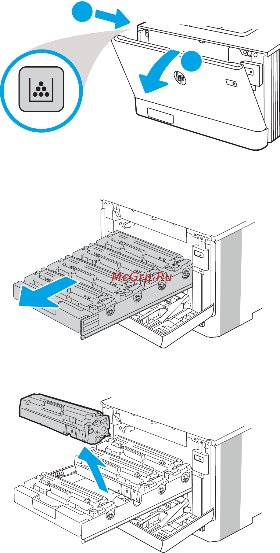 HP Color LaserJet Pro M479fdn (W1A79A) Руководство по эксплуатации онлайн [60/204] 434819