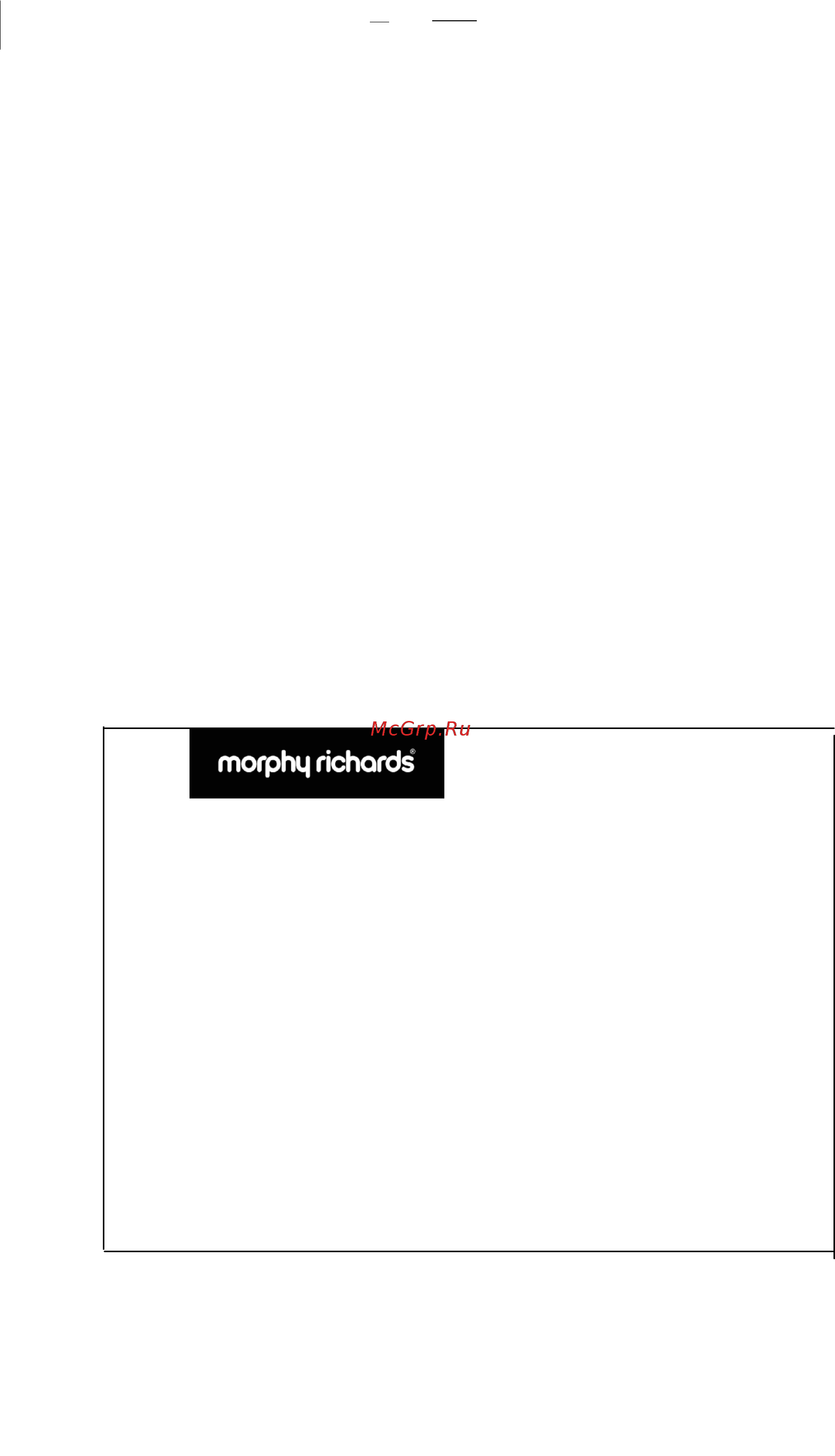 Morphy Richards 48960 [10/11] Page 10