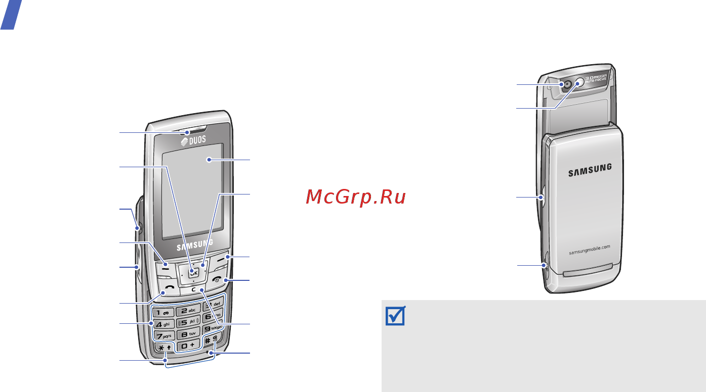 Samsung D880 wine red [10/60] Внешний вид телефона