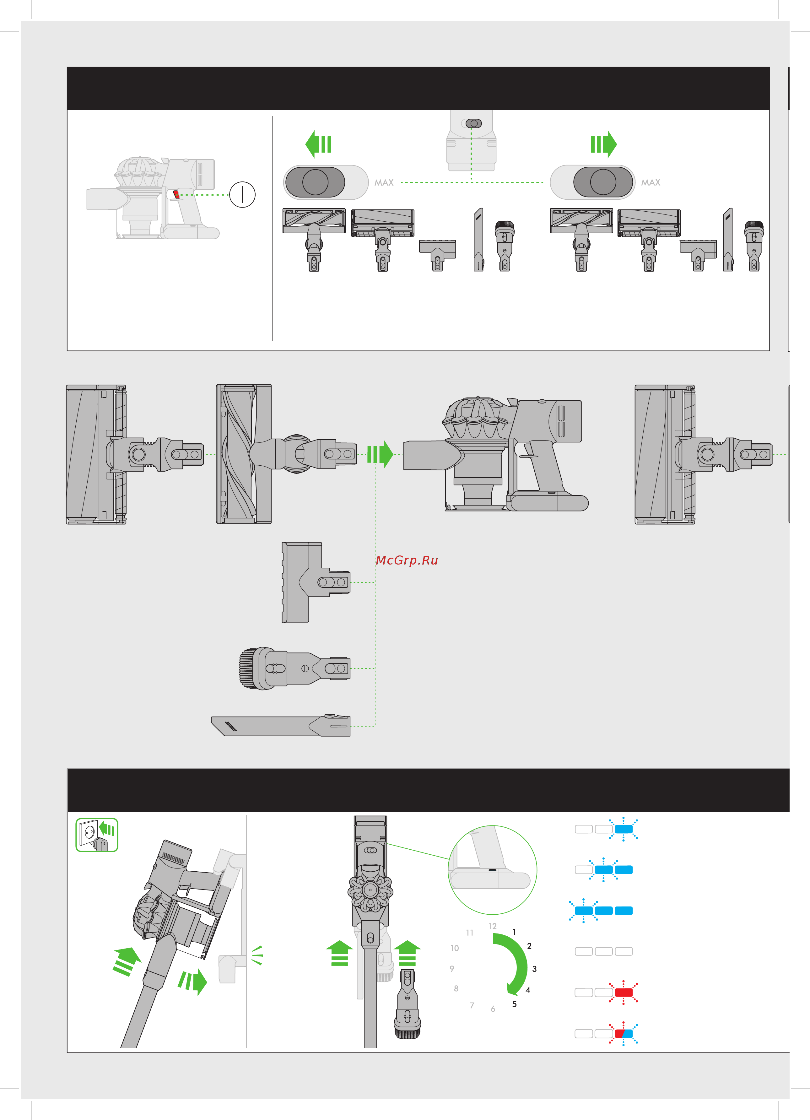 Dyson V8 Animal plus серебристый Руководство по эксплуатации онлайн [32/80] 791555