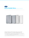 Lacie 2TB Mobile Drive Space Gray (STHG2000402) Руководство по эксплуатации