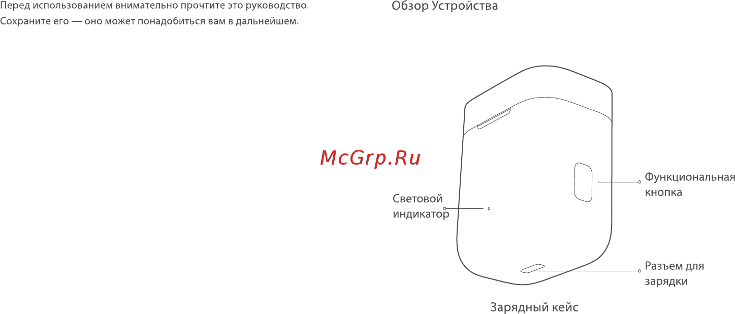 Xiaomi Mi White (TWSEJ01JY) [2/8] Зарядный кейс