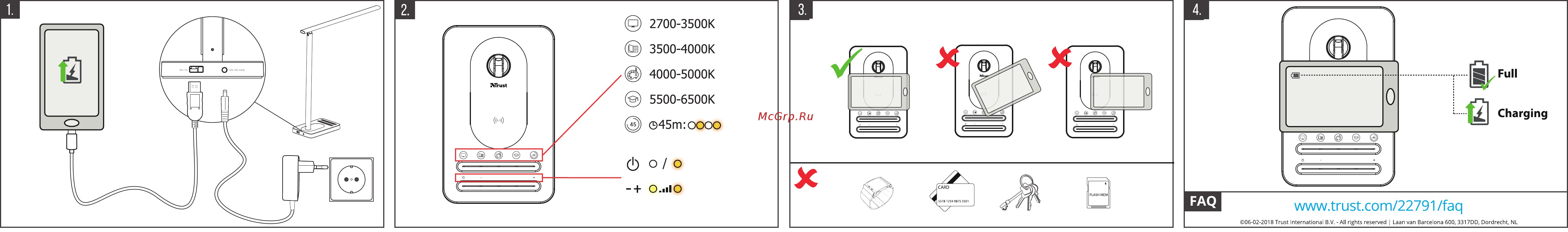 Trust Fuseo Ergonomic (22791) Руководство по эксплуатации онлайн [2/2] 435542