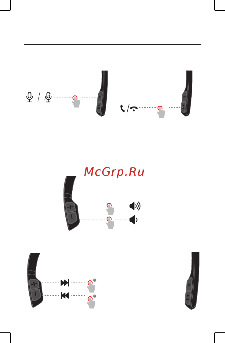 JBL UA Sport Wireless Flex Gray [11/46] Button commands
