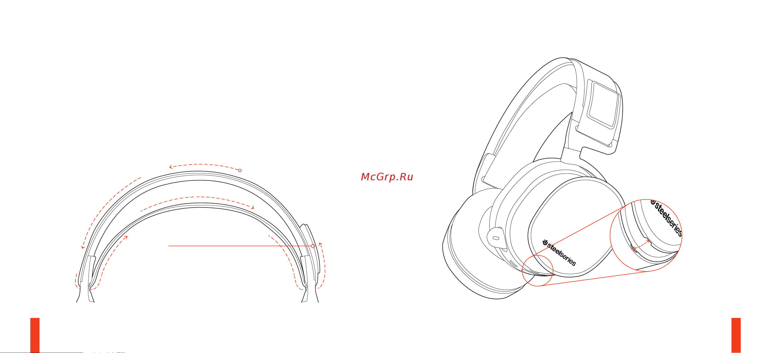 Steelseries Arctis Pro + GameDAC White (61454) [11/31] Ski goggle headband speaker plate