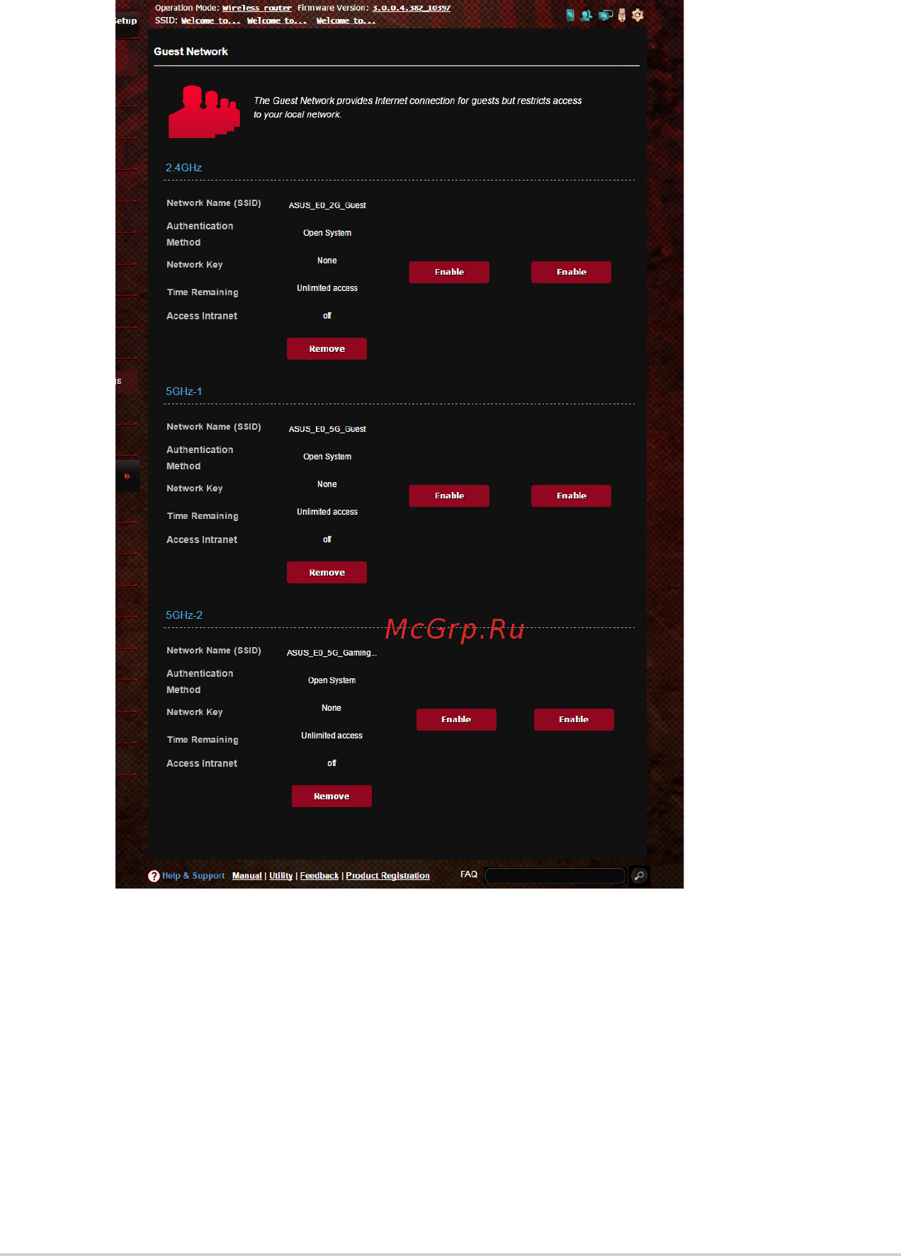 Asus GT-AC5300 (90IG03S1-BN2G00) Руководство по эксплуатации онлайн [64/152] 435763
