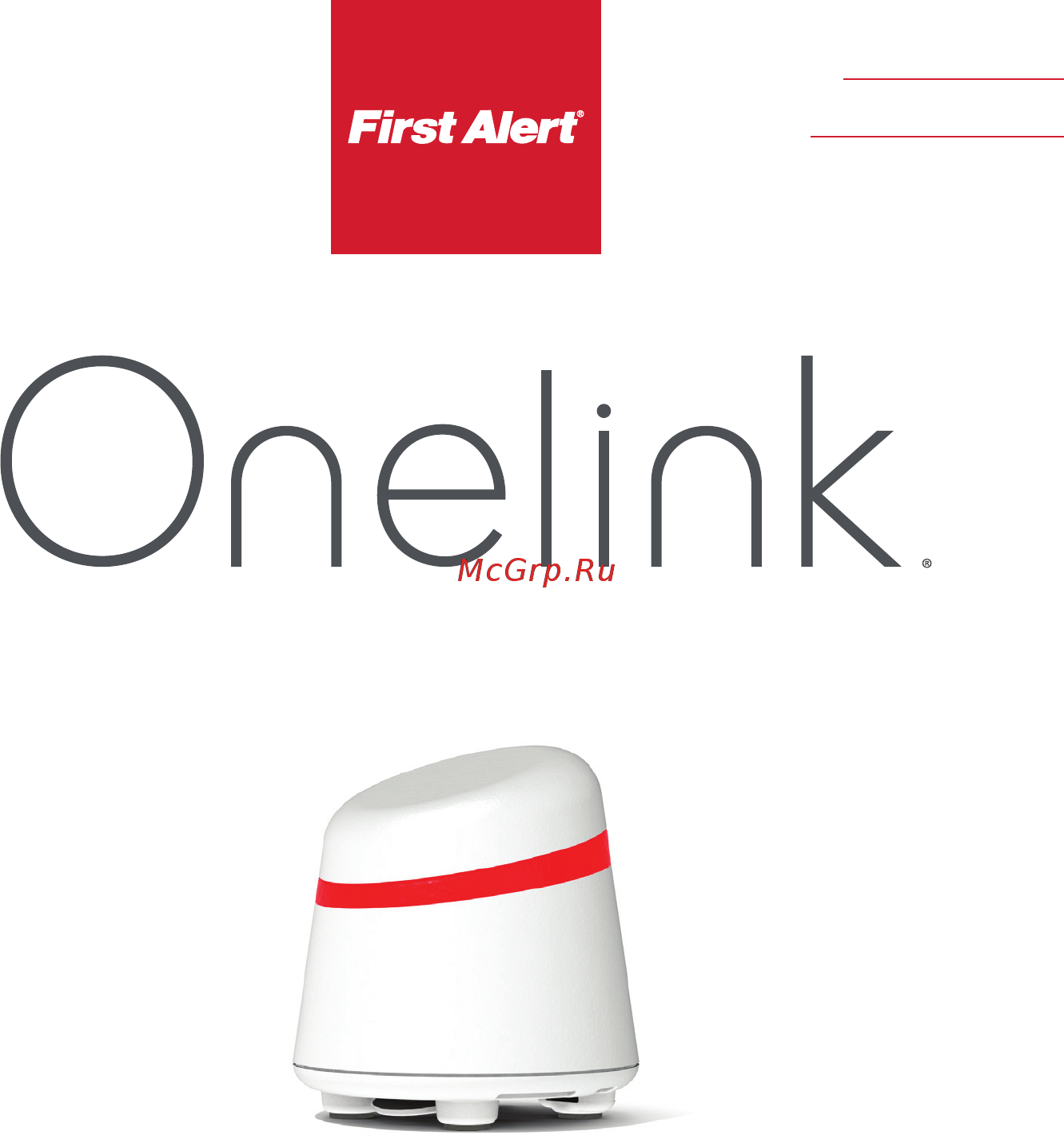 First Alert OneLink GLOCO-500 Руководство по эксплуатации онлайн