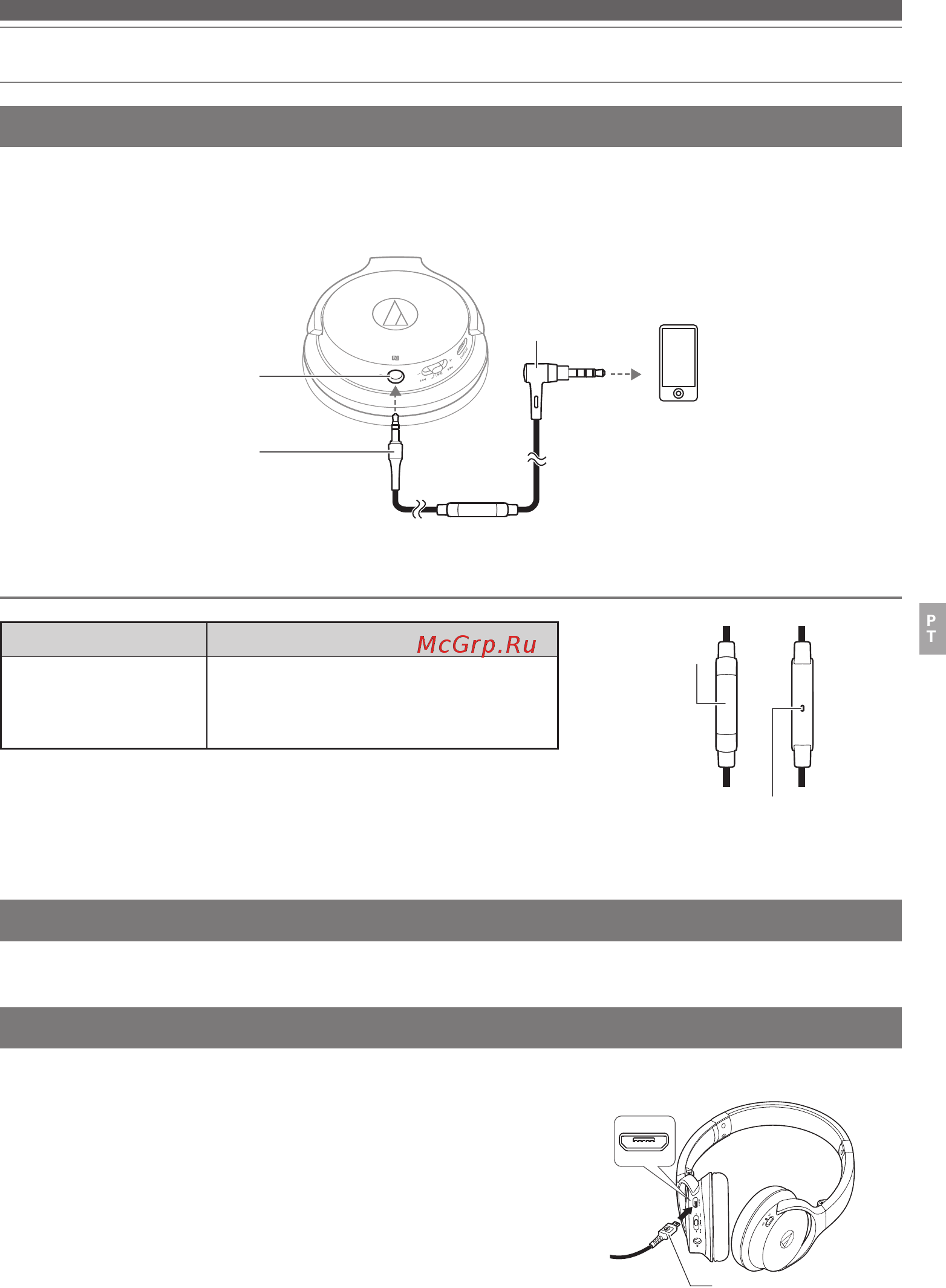 Audio-Technica ATH-AR3BT White [61/66] Outras funções