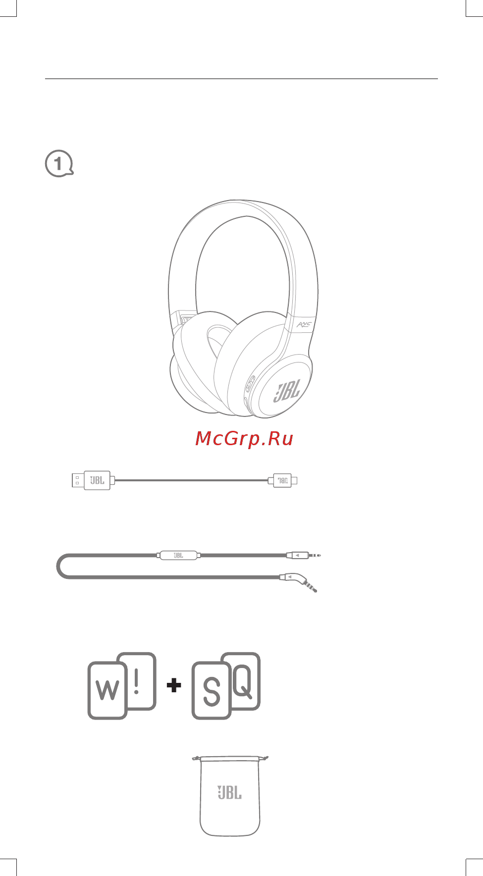 JBL Live 650BTNC White [2/41] Quick start guide guide de démarrage rapide