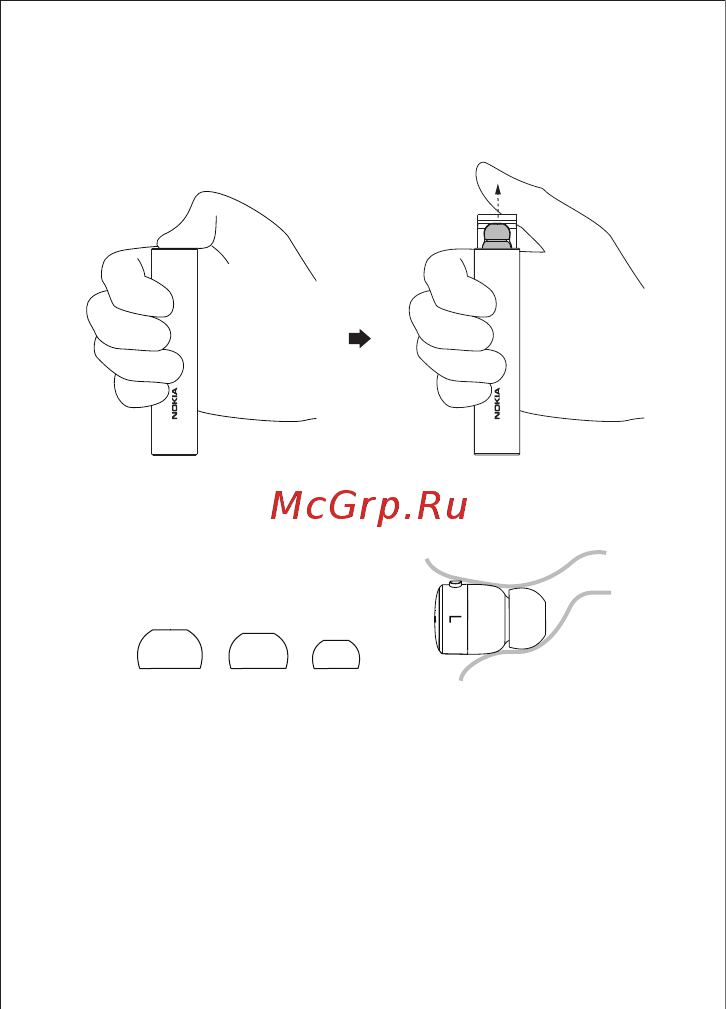 Nokia True Wireless Earbuds V2 BH-705 (8P00000049) Руководство по эксплуатации онлайн [5/15] 435952