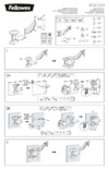 Fellowes Single Arm Wall Mount (CRC80435) Руководство по эксплуатации