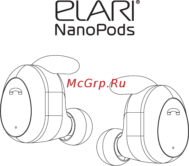 Elari NanoPods Sport White (NPS-2S) [7/44] Руководство пользователя
