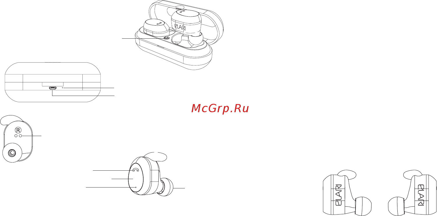 Elari NanoPods Sport White (NPS-2S) [8/44] Начало работы cопряжение наушников друг с другом