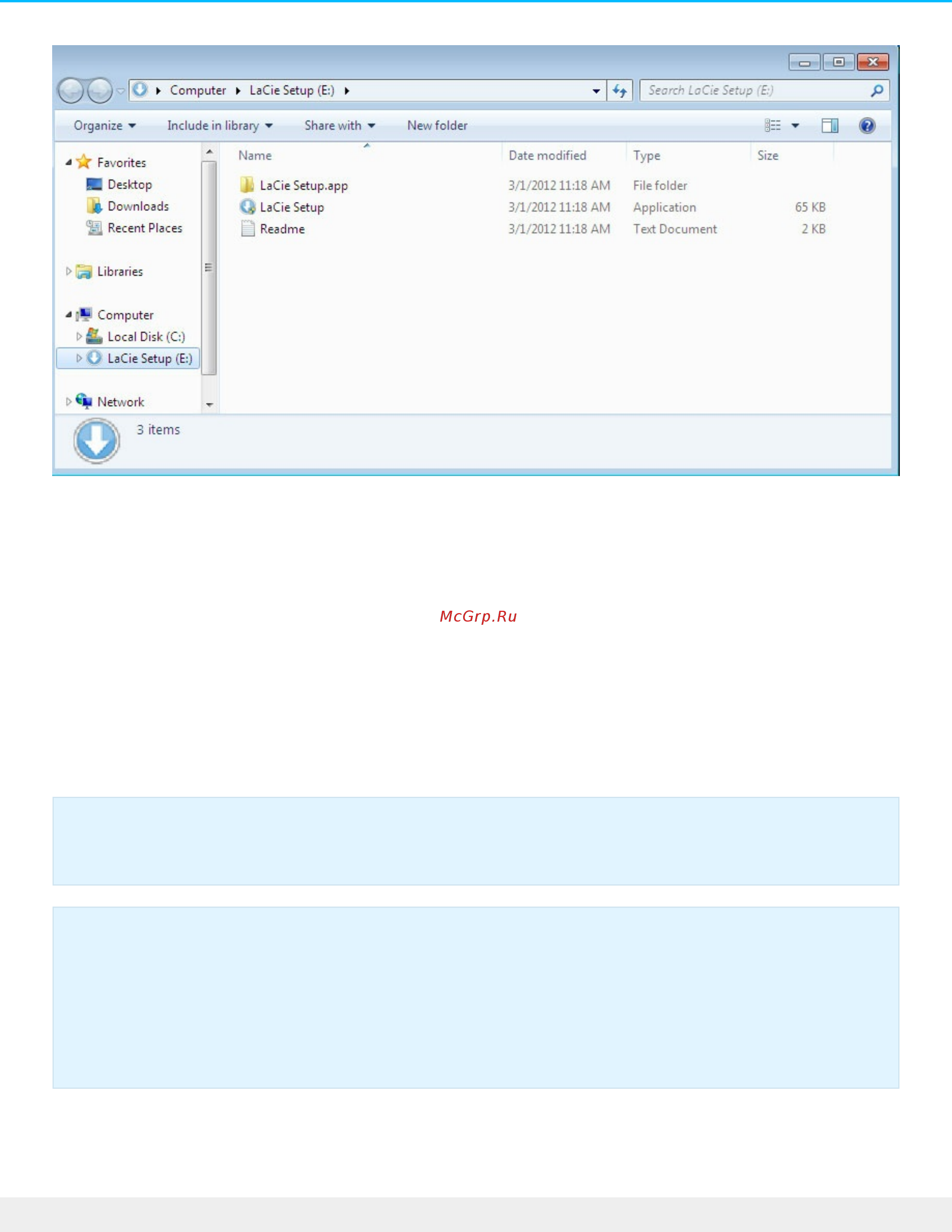 Lacie 2TB Porsche Design (STET2000403) [13/26] Шаг 3 программа lacie desktop manager дополнительно