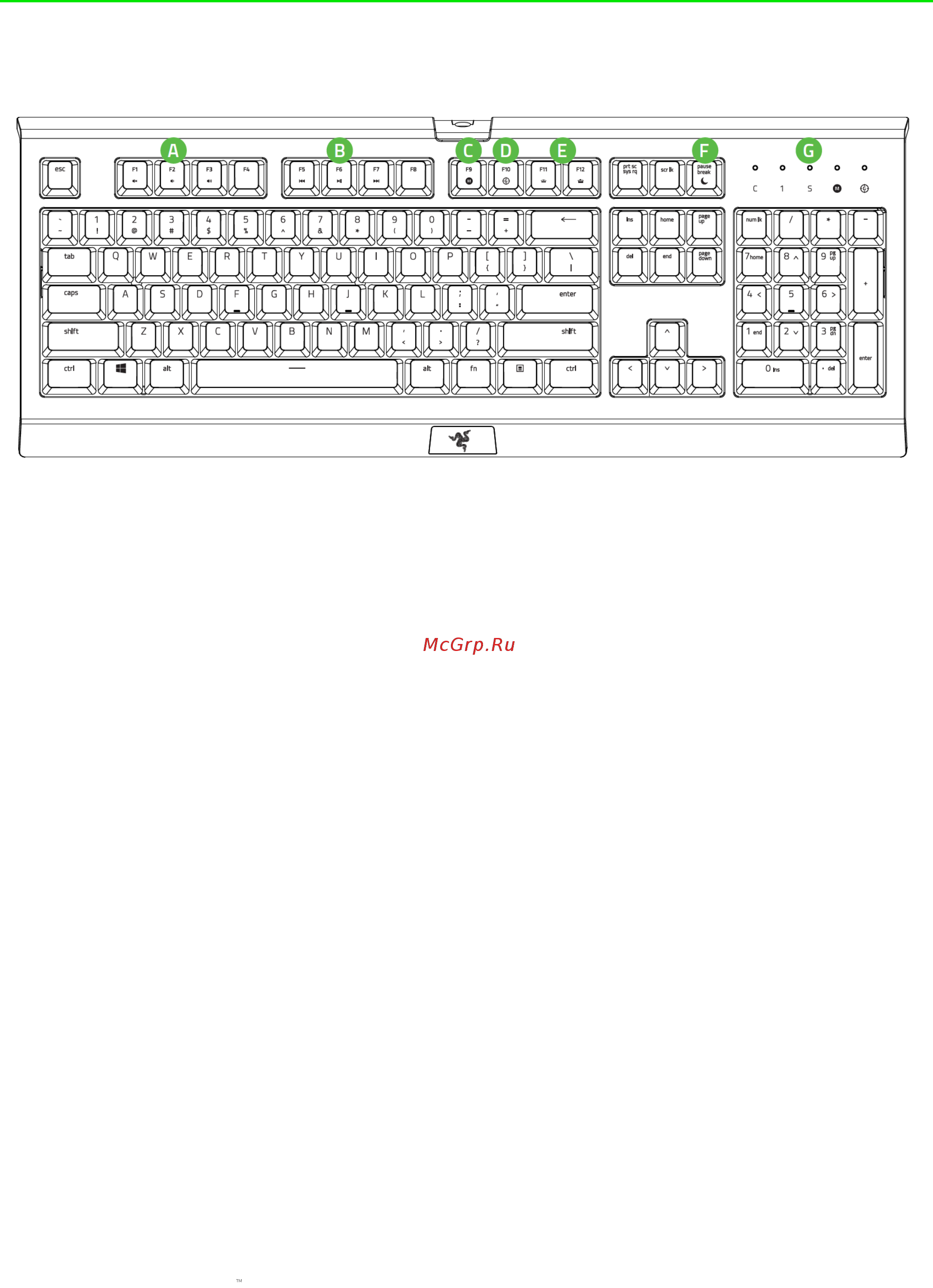 Razer Cynosa Chroma (RZ03-02260800-R3R1) [7/36] Внешний вид устройства