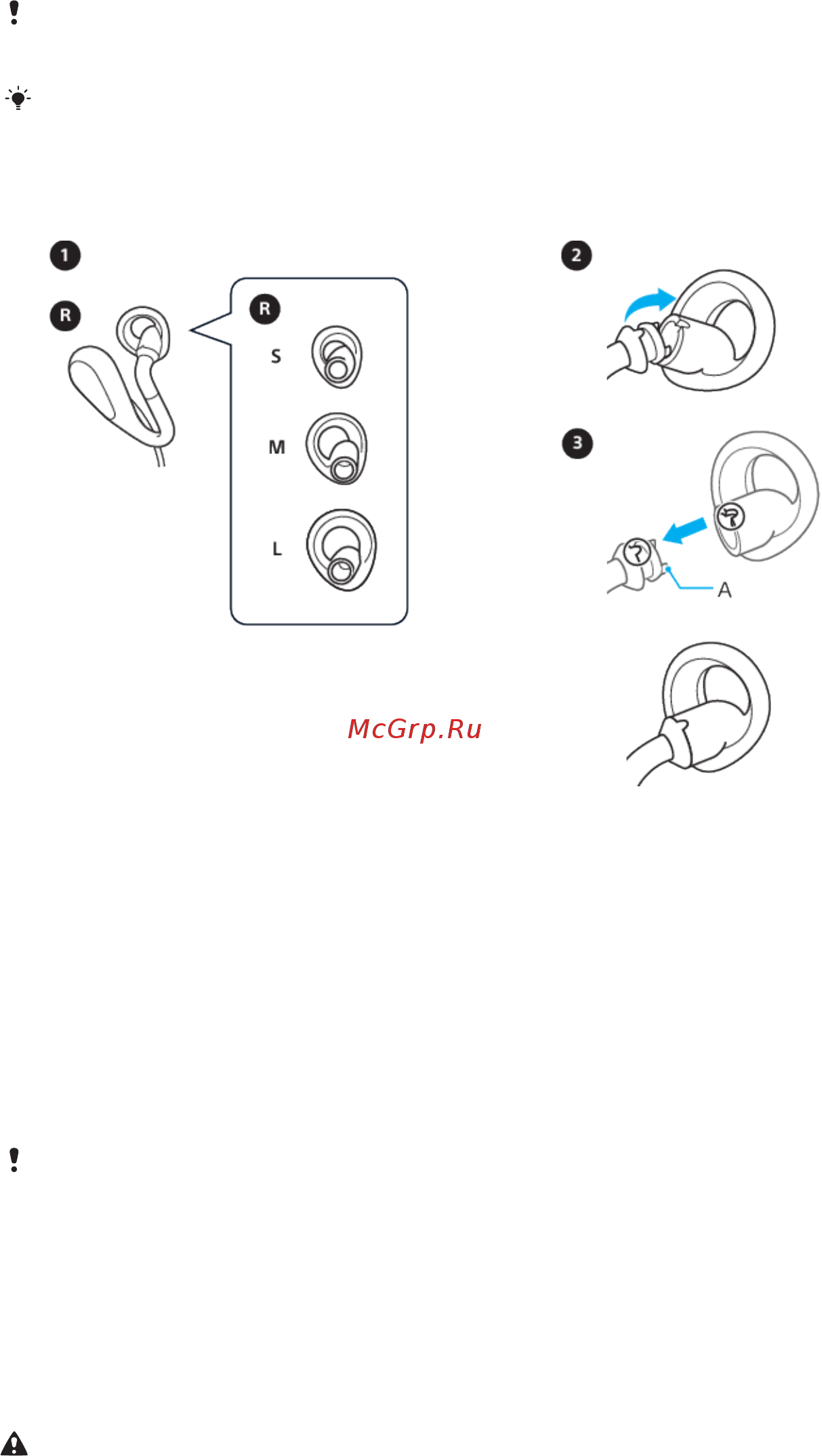 Sony Open-ear STH40D Gray [5/8] Уход за гарнитурой и защита кожи