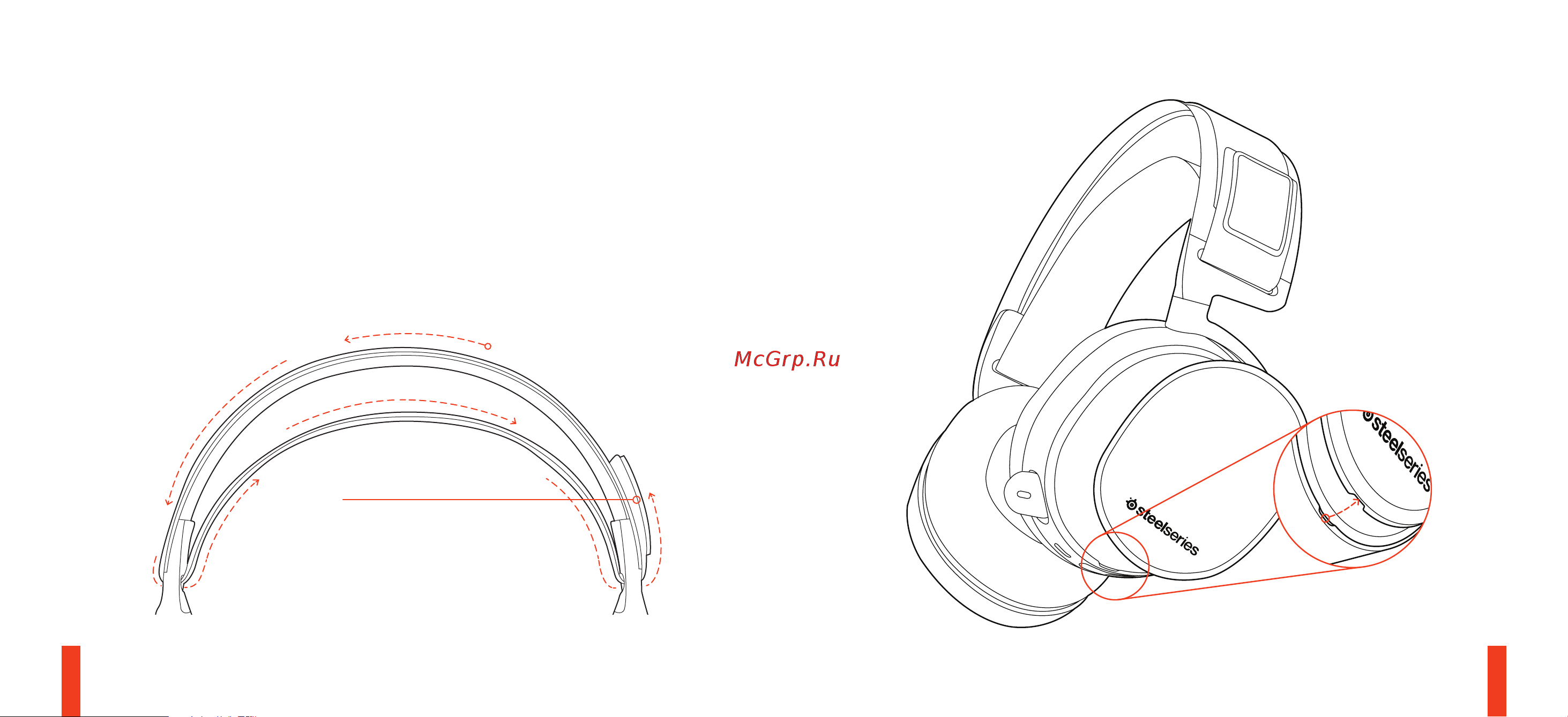 Steelseries Arctis Pro (61486) [7/19] Ski goggle headband