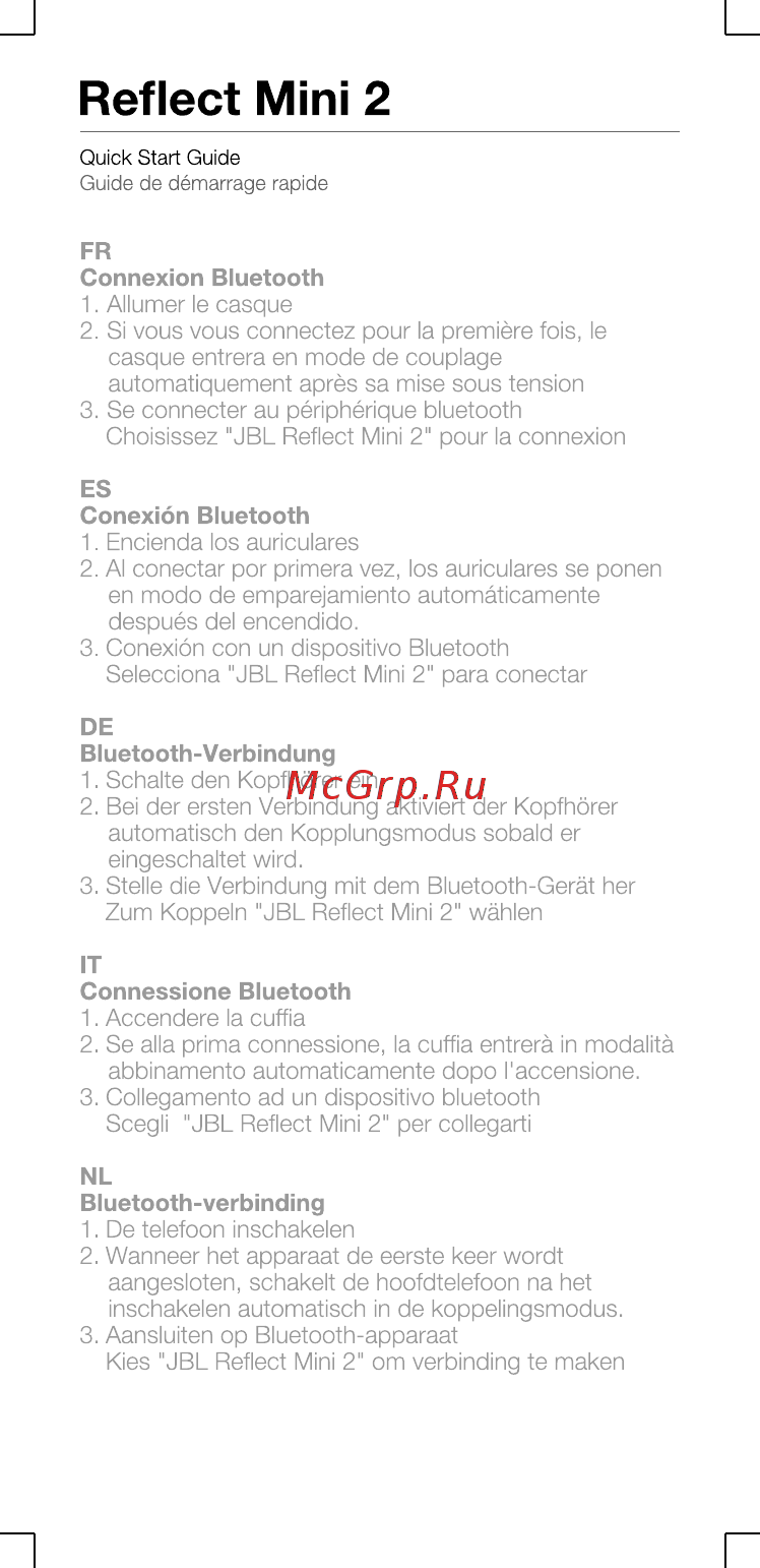 JBL REFLECT MINI BT 2 Black [11/19] Reflect mini 2