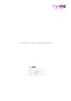 The ONE light Golden White Инструкция по эксплуатации