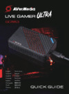 AVerMedia Live Gamer Ultra (GC553) Руководство по эксплуатации