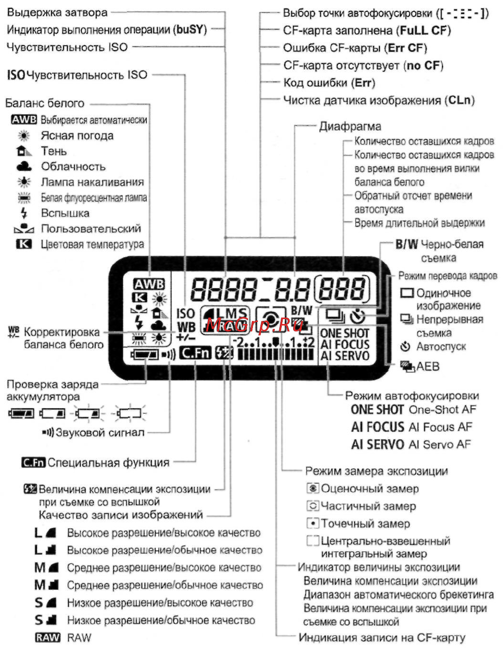 Canon EOS 5D Body [16/180] Жк дисплей