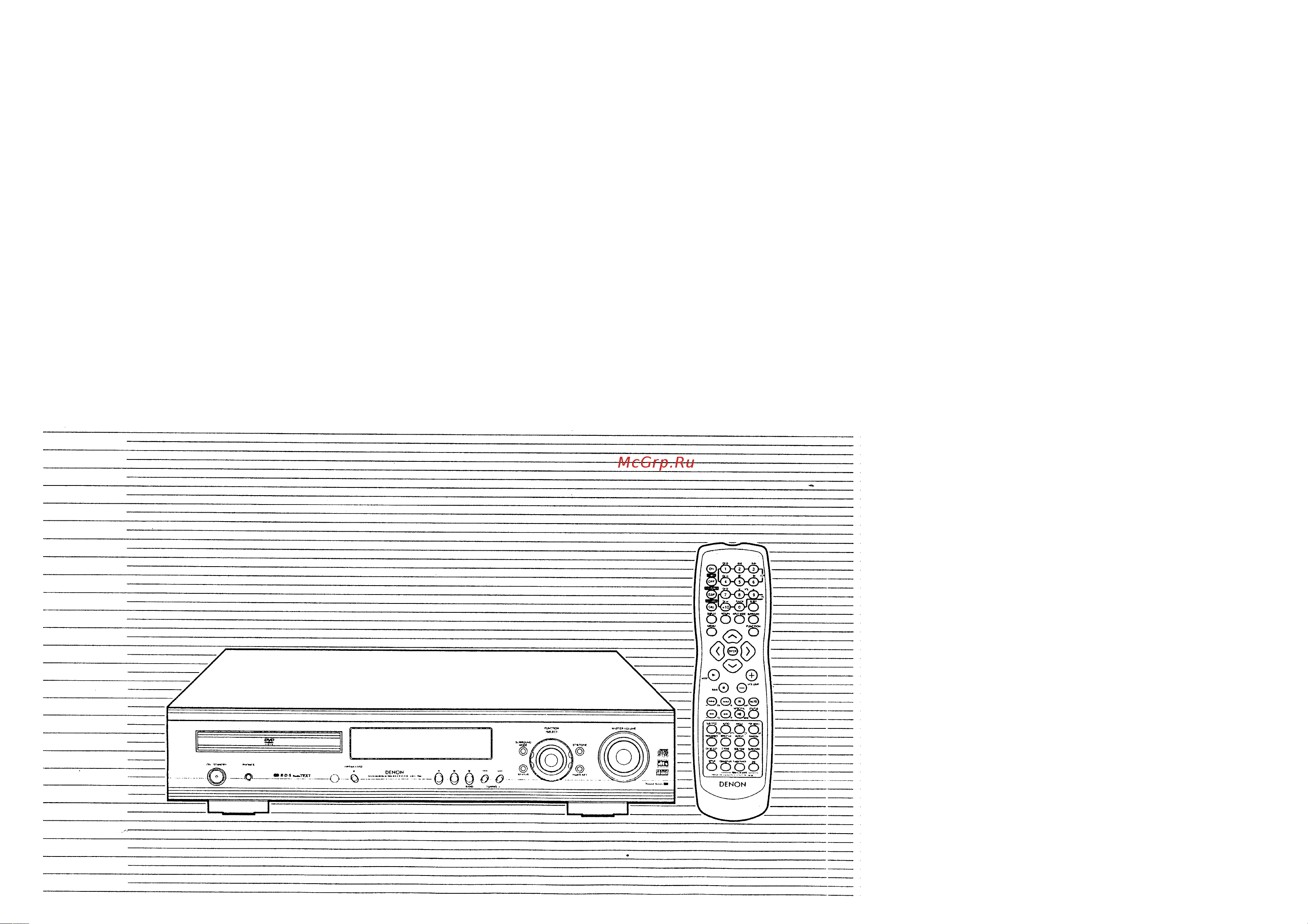 Denon ADV-700 (ресивер) Руководство по эксплуатации онлайн