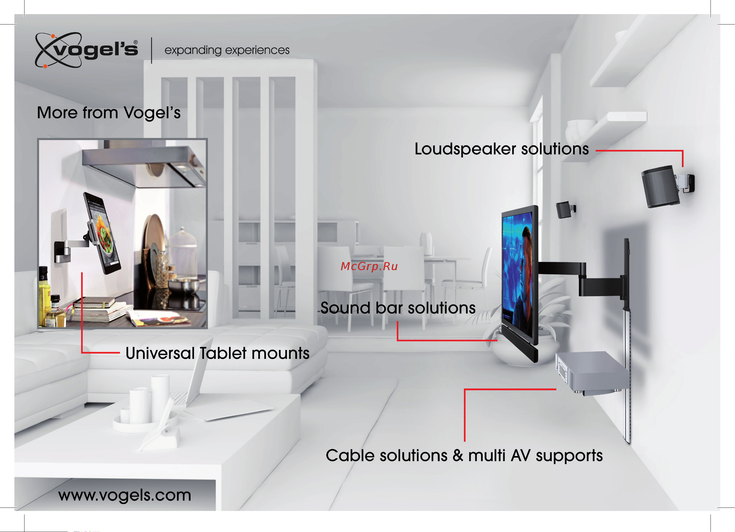 Vogels TURN WALL2145 W Инструкция по эксплуатации онлайн [20/20] 437852
