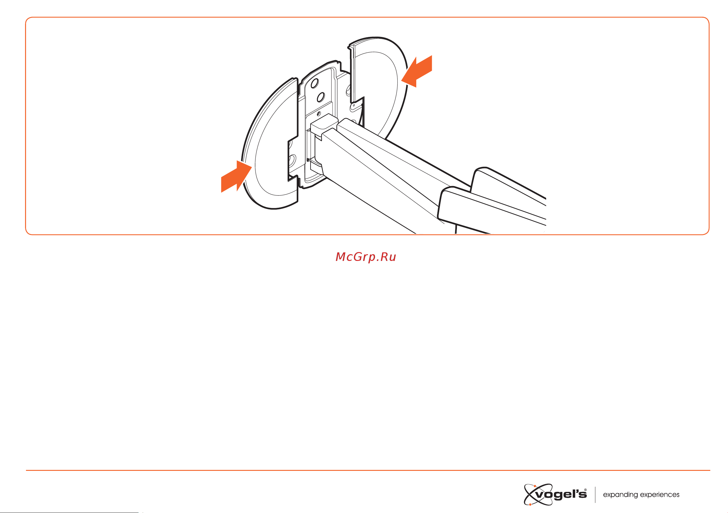 Vogels Next 7345 [11/28] Place the covers d back