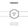 Mishiko GPS / фитнес-трекер для собак, тариф 1 год White Руководство по эксплуатации