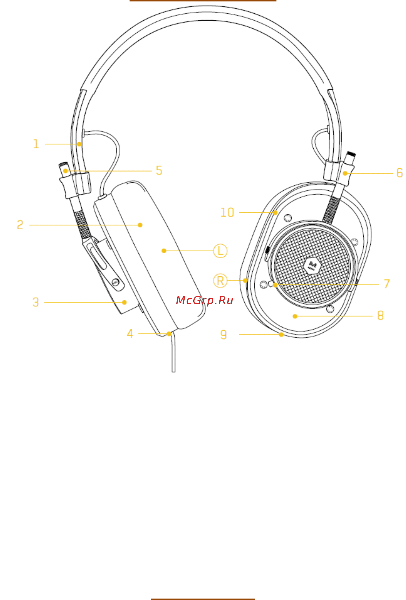Master&Dynamic MH40S5 [3/7] Описание устройства