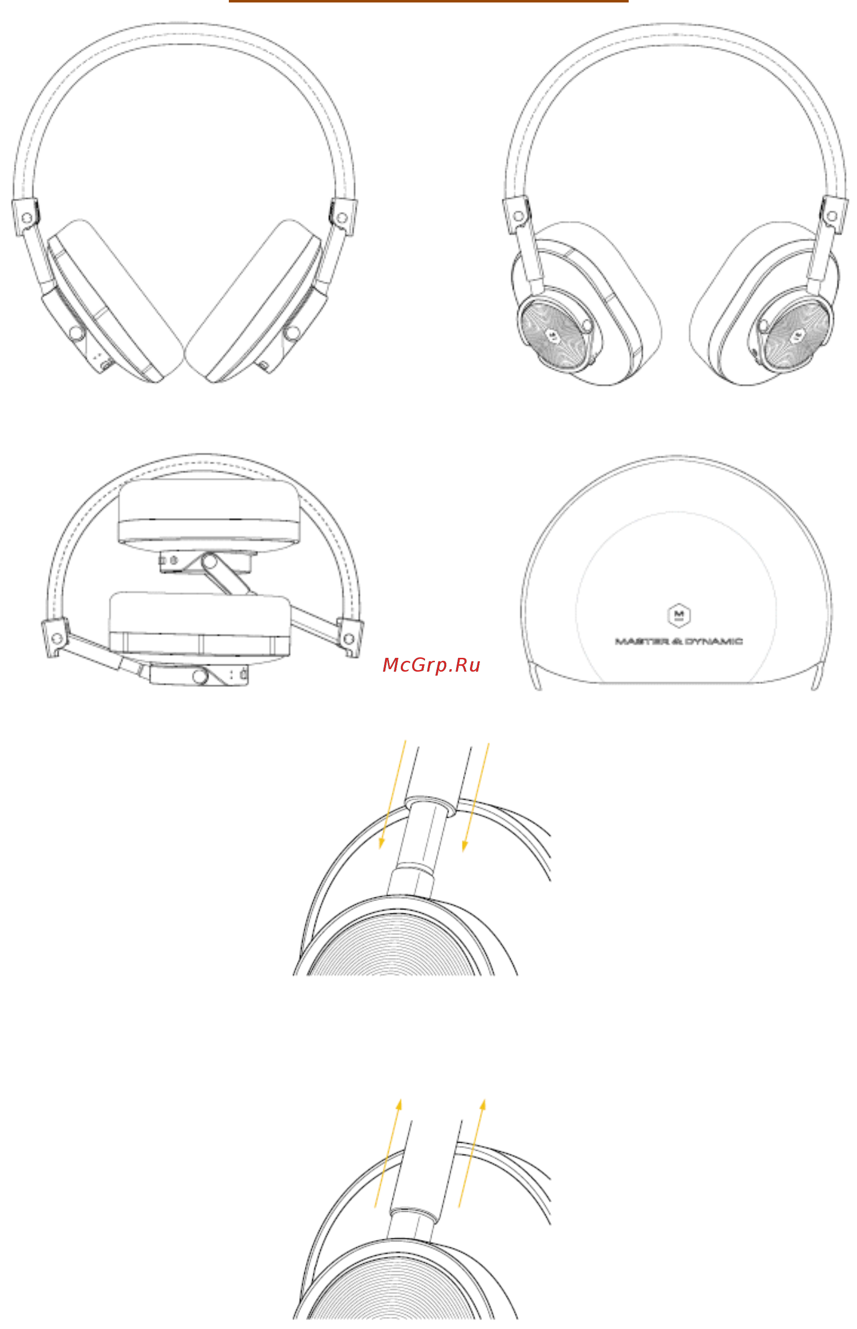 Master&Dynamic MW60G1 [4/10] Регулировка подгонка комфорт