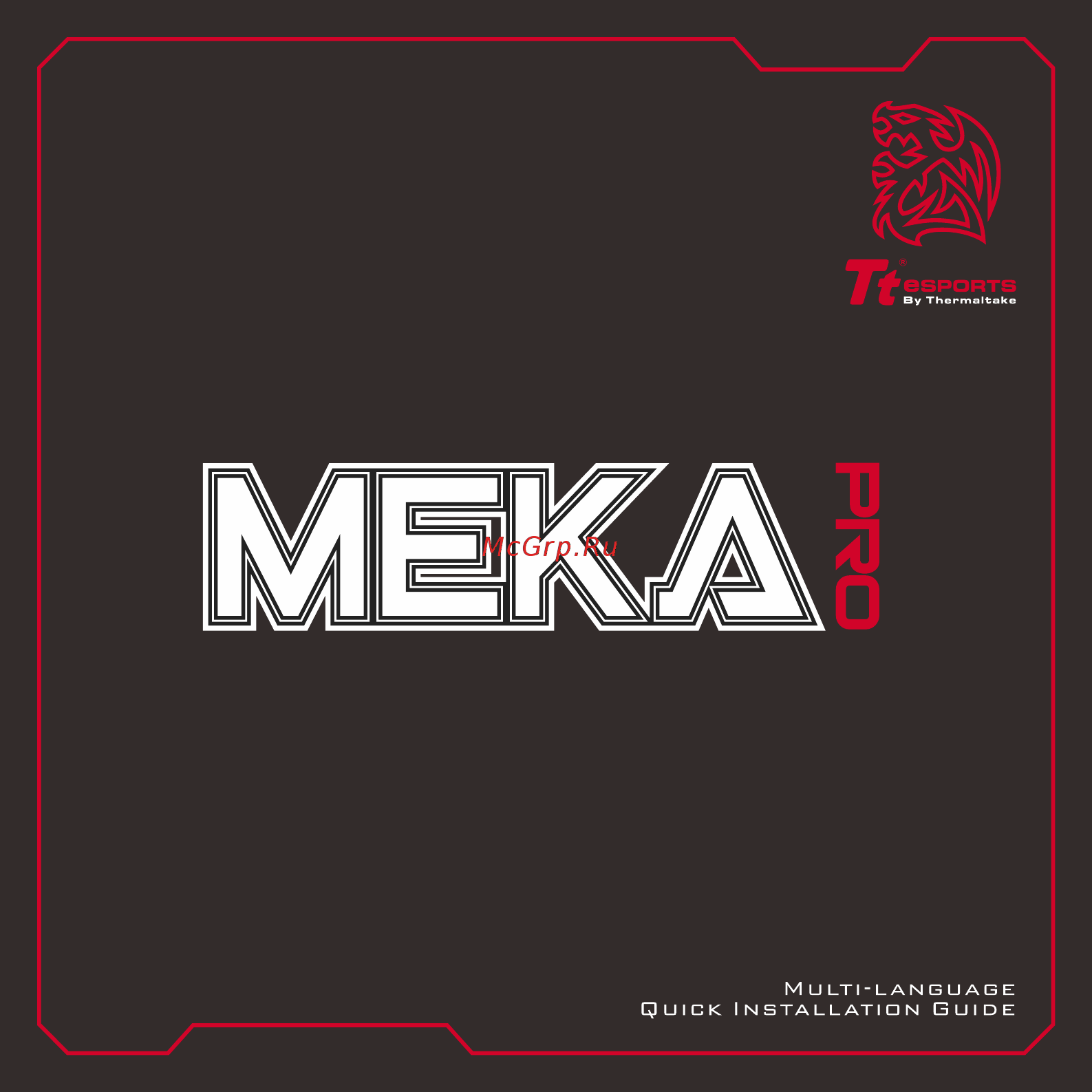 Thermaltake eSPORTS Meka Pro Bl Cherry MX B(KB-MGP-BLBDRU-01) Руководство по эксплуатации онлайн