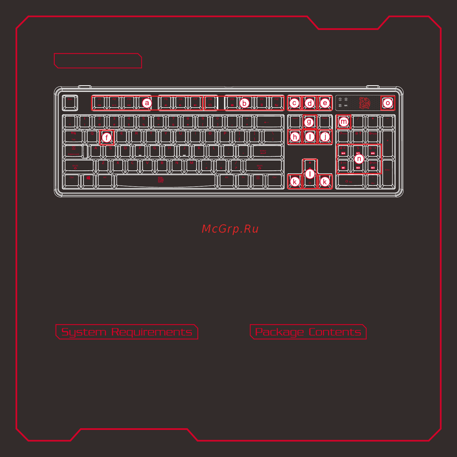 Thermaltake eSPORTS Meka Pro Bl Cherry MX B(KB-MGP-BLBDRU-01) [2/10] Key features