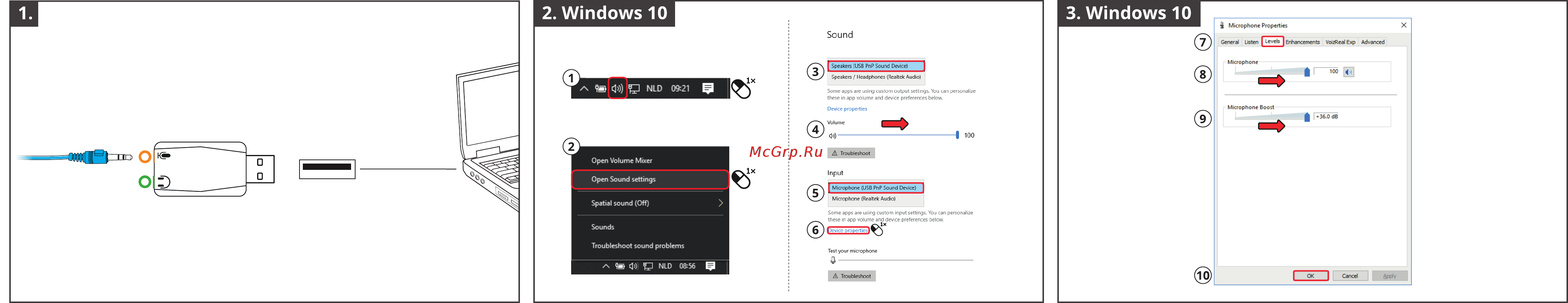 Trust MICO USB Microphone (20378) Руководство по эксплуатации онлайн [2/2] 439078