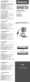 Defender OfficeMate SM-820 (45820) Руководство по эксплуатации