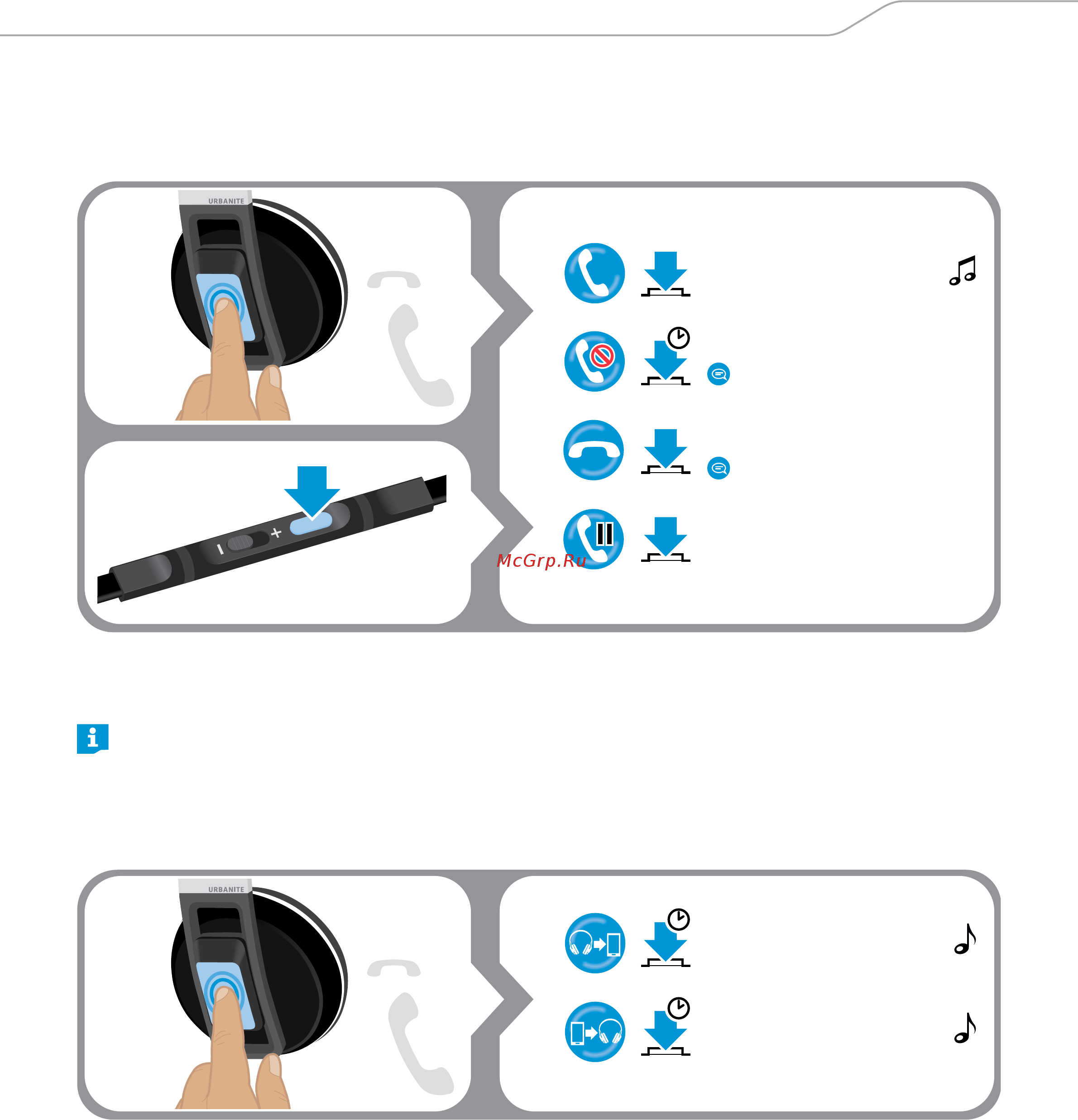 Sennheiser Urbanite XL Wireless Руководство по эксплуатации онлайн [16/24] 439275