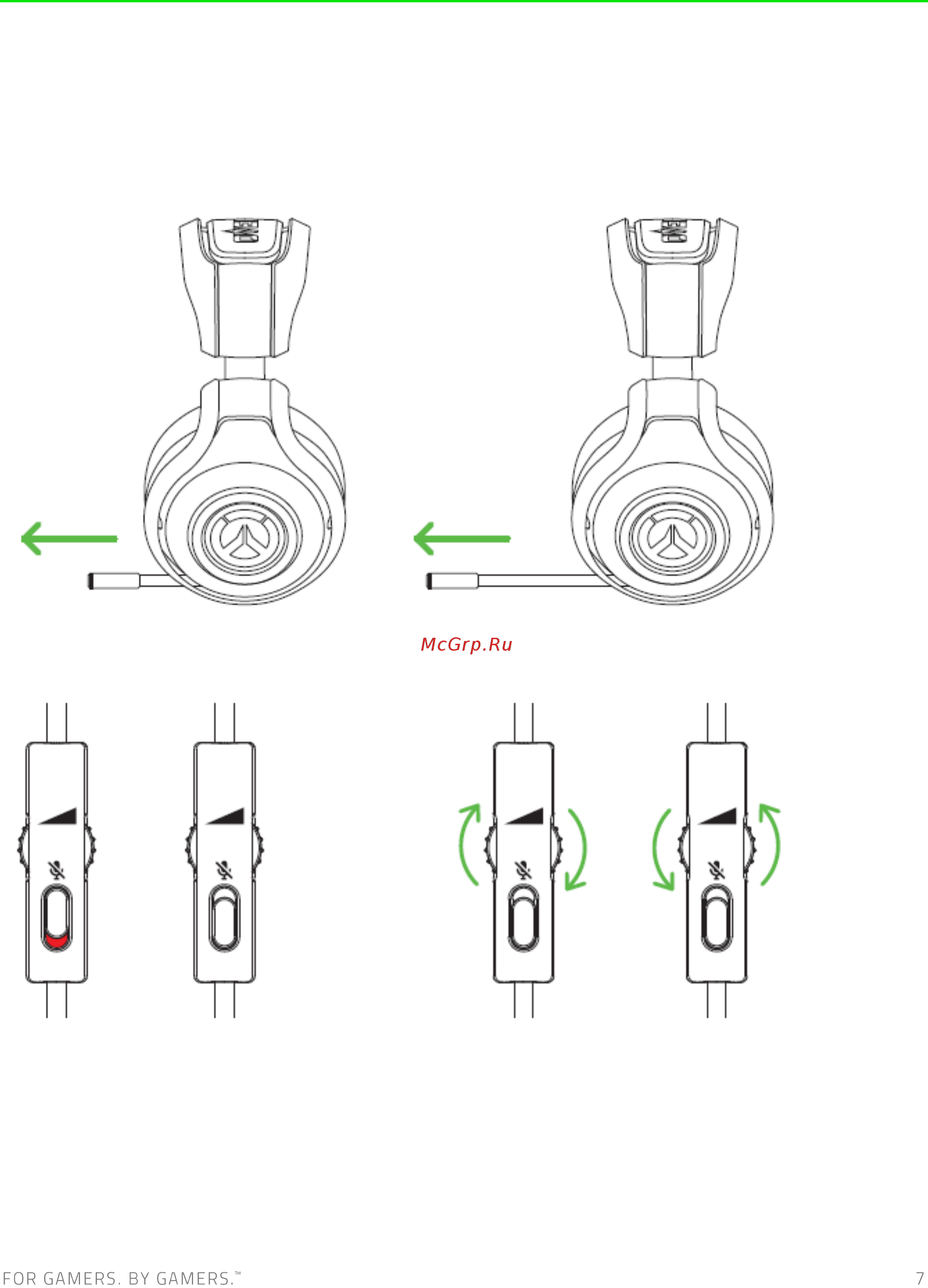 Razer 49 RZ04-01920400-R3M1 [8/13] Использование гарнитуры razer mano war tournament edition