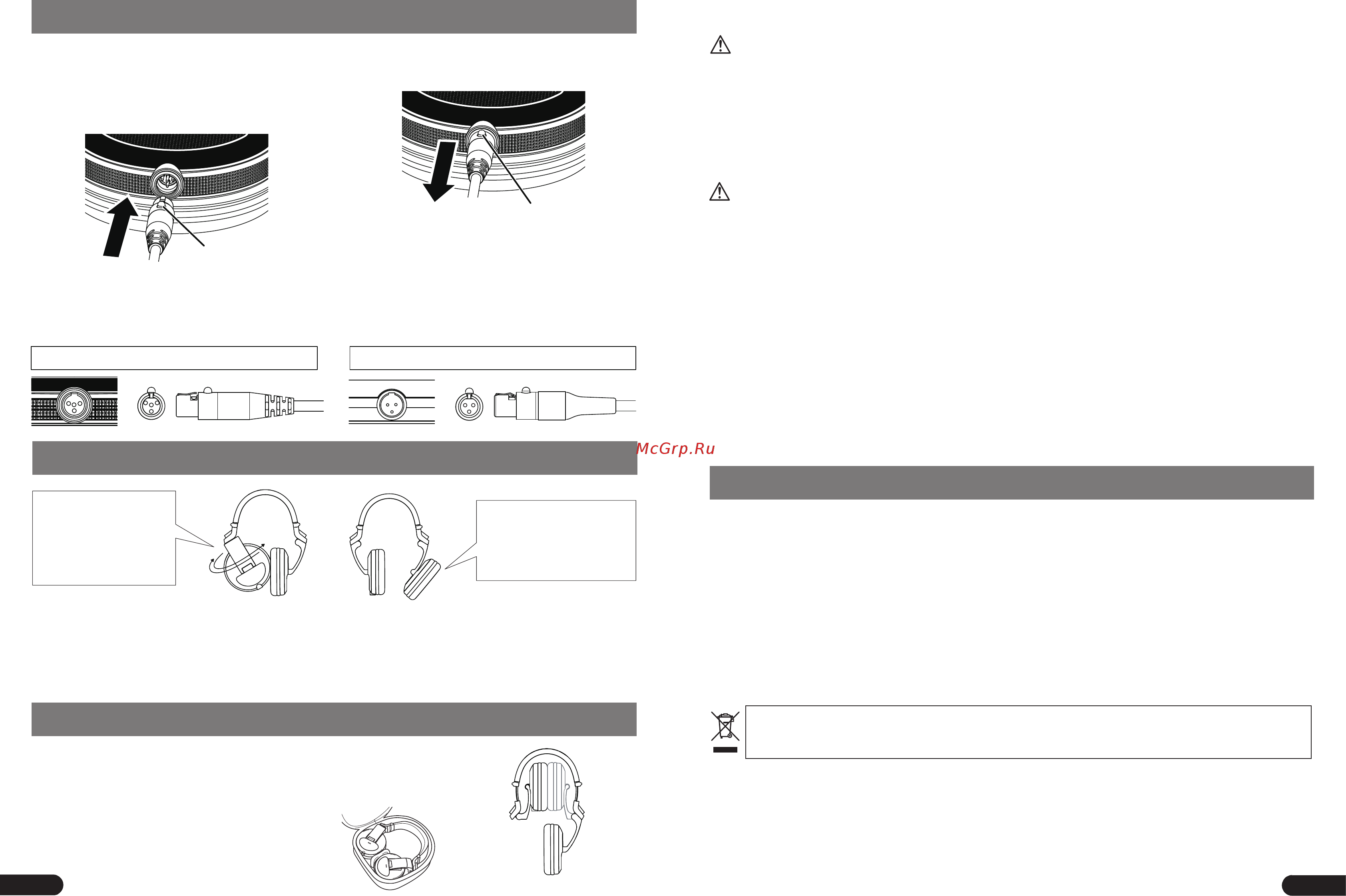 Pioneer HDJ-X10-K [4/16] Attention