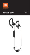 JBL Focus 500 Black ( Руководство по эксплуатации