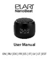 Elari NanoPods Black Руководство по эксплуатации