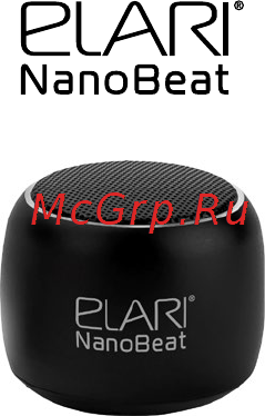 Elari NanoPods Black (NPS-1) Руководство по эксплуатации онлайн